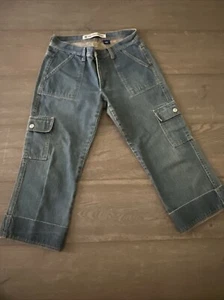 Women’s GAP Low Rise Cropped Capri Denim Pants Size 6 - Picture 1 of 2