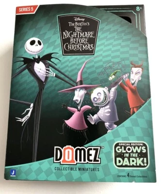 Domez ~ Serie 5 ~ PESADILLA ANTES DE NAVIDAD ~ Brilla en la Oscuridad Edición Especial Foto 1 de 4