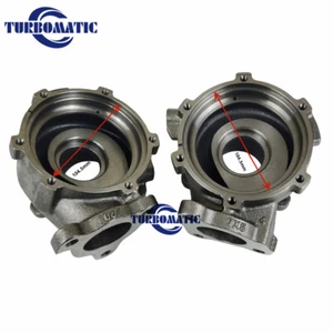 Twin Turbine housing VB22 VB23 for Toyota Landcruiser V8 D 195 Kw 261 HP 1VD-FTV - Picture 1 of 6