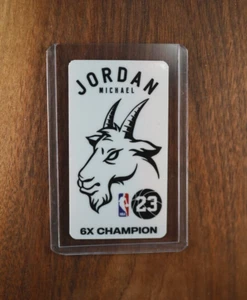 Carta tabacco Michael Jordan Six Times Champion Chicago Bulls 1998 - Foto 1 di 6
