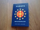 TOP Mazedonien Kursmünzensatz im Papierfolder! MDM! EU! Limitierte Ausgabe!
