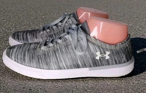 Under Armour Kick It 2 Space Dye Youth Sneakers Size 6.5Y Gray Casual School - Picture 1 of 7