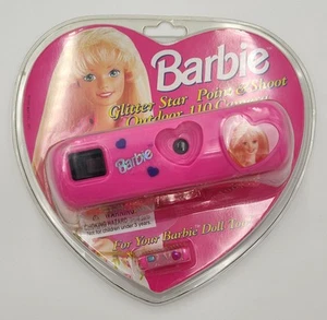 Barbie Glitter Star Point and Shoot Outdoor 110 caméra Mattel vintage neuve scellée - Photo 1/5