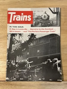 Vintage Trains Magazine May 1966 The Magazine of Railroading  - Picture 1 of 5