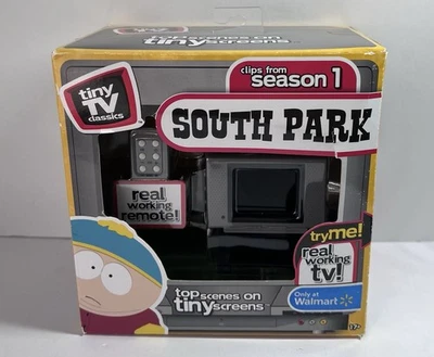 Tiny TV Classics South Park Edition Real Working Mini Television - Open Box - Image 1 of 4