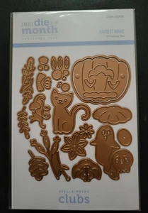 SPELLBINDERS Harvest Magic DOM-Sep25 Stanzenset Halloween Geist Katze Kürbis Totenkopf - Bild 1 von 3