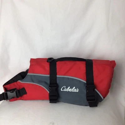 Cabelas Float Coat Dog Life Jacket Water Flotation Device Size Small 13” Wide - Image 1 of 4