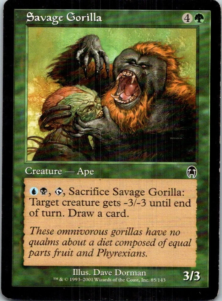 Savage Gorilla 85 C Apocalypse LP MTG - Image 1 of 1