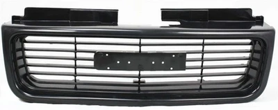 Grille For 98-2004 GMC Sonoma 98-2005 Jimmy Textured Black Plastic Foto 1 de 4