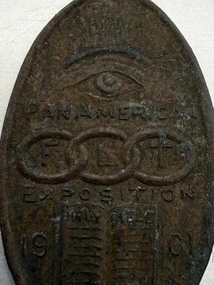 1901 Indian Head Penny Pan Am Expo - Image 1 of 4
