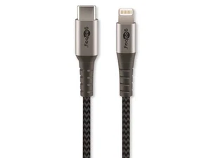 GOOBAY USB-Adapterkabel, USB-C/Lightning, Stecker/Stecker, 2,0m - Bild 1 von 1