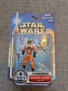 Jorg Sacul Plata Aniversario Piloto Rebelde Guerra de las Galaxias Celebración II 2 Exclusivo - Imagen 1 de 6
