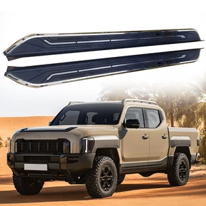 2Pcs Aluminium Running Board Side Step Pedals Nerf Bar Fits for Kia Tasman 2026 - Picture 1 of 6