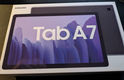 Samsung Galaxy Tab A7 SM-T500 32GB, Wi-Fi, 10,4 Zoll - Grau mit OVP - Bild 1 von 4