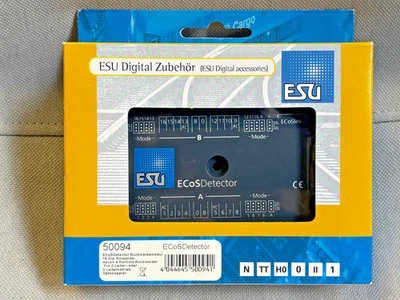 ESU 50094 - ECoSDetector Module de retour, 16 chiffres Entrées dont 4 RailCom (NEUF) - Photo 1/4