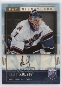 2006-07 Upper Deck Be a Player Signatures Olaf Kolzig #OK Auto