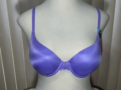 Maidenform Underwire Bra 36C Push Up Convertible Dreamwire Purple DM0066 - Image 1 of 4