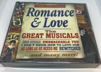 Romance and Love The Great Musicals 2 CD Boxset New and Sealed - Image 1 of 4