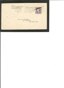 US ENTIRE "F.F.B., Washington, DC to New York City" 2-10-1919 design #333 - Picture 1 of 2