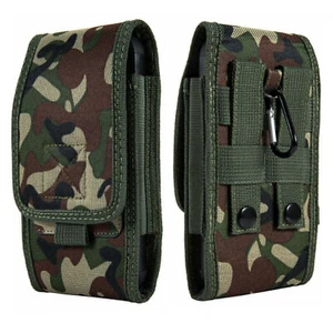Nylon Belt Clip Phone Carry Holster Card Slots Case For Samsung Galaxy S25 Ultra - Picture 1 of 7