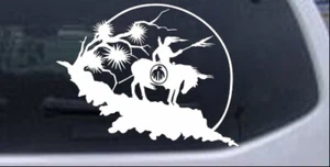 Native American Indian Horse Desert Scene Car Truck Window Laptop Decal Sticker - Picture 1 of 32