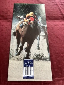 1994 1995 Calder Race Course Horse Track Racing Program Thoroughbred - Picture 1 of 5