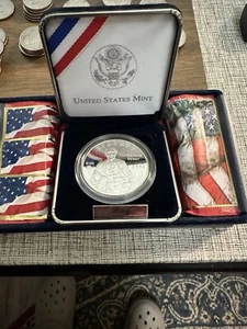 2004 Thomas Alva Edison Proof Complimentary Silver Dollar - Picture 1 of 8