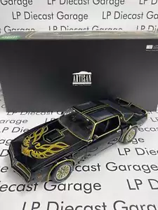 Greenlight 1977 Pontiac Firebird Trans Am schwarz gold 1:18 Diecast - Bild 1 von 5