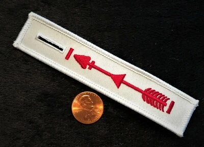 OA ORDER OF THE ARROW BOY SCOUTS OF AMERICA VIGIL WHITE SASH PATCH - Image 1 of 2