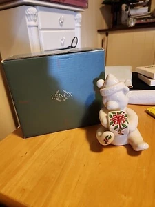 VINTAGE LENOX CHINA JEWELS WEIHNACHTSBÄR 1995 ANNUAL HOLIDAY - NUMBERED - Bild 1 von 5