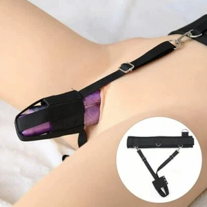 Belt Vibrator Harness Holder Adjustable Nylon Waist Wearable Strap for Vibrator - Picture 1 of 7