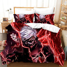 Tokyo Ghoul 3pcs Bedding Set Duvet Cover Comforter Cover Pillowcases Fans Gift