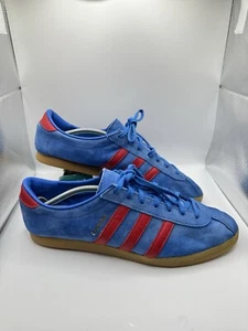 Adidas Originals London City Series Size? Exclusive Blue Trainers Size UK 11.5 - Picture 1 of 10