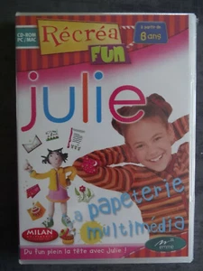 CD-ROM - Récréa Fun - Julie : La Papeterie multimédia de Emme Interactive - Photo 1/2