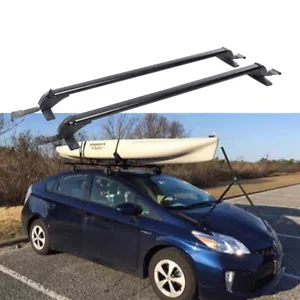 For Toyota Prius 2002-18 20-21 2Pcs Car Roof Rack Cross Bar Top Luggage Carrier - Picture 1 of 12