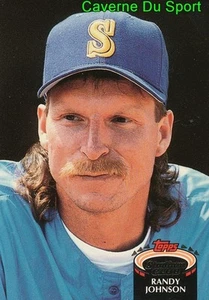 720 RANDY JOHNSON SEATTLE MARINERS TOPPS BASEBALL CARD STADIUM CLUB 1992 - Bild 1 von 2