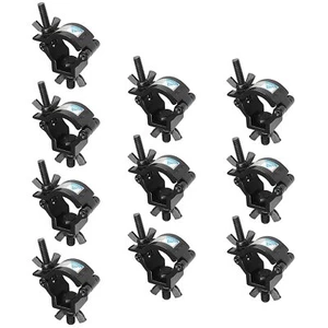 Paquete de 10 abrazaderas de luz de escenario MOUNTAIN_ARK aptas para tubo OD de 1-1/4" a 1-3/8", DJ - Imagen 1 de 6