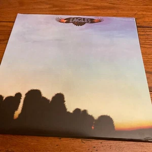 EAGLES LP S/T 2021 WALMART EXCLUSIVE w/POSTER & LAMINATE M/NM Gatefold 180g - Picture 1 of 2
