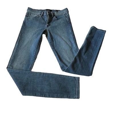 Pantalones de mezclilla elásticos ajustados de tiro bajo Theory Jeans para mujer talla 00 Foto 1 de 4