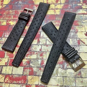 Dos por $69.99 Doble Guardián Años 60 Vintage Tipo Tropical 20mm Bandas de Reloj de Buceo Nuevo de Nuevo - Imagen 1 de 8