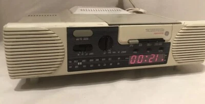 Vintage GE Spacemaker AM/FM Stereo Cassette Player 7-4285A Tested Used (#235) - Image 1 of 4