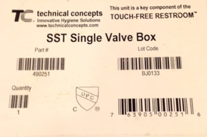 Rubbermaid Commercial 490251 SST Single Valve Control Box Fits Brand Auto OEM - Picture 1 of 11