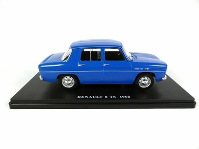SALVAT, RENAULT 8 TS 1968 blu, 1/24,  G1A9U002 - Immagine 1 di 4
