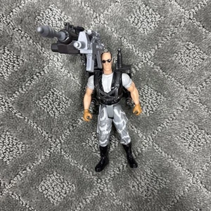 Vintage Jurassic Park Lost World AJAY SIDHU Actionfigur mit Zubehör 1997 Kenner - Bild 1 von 3
