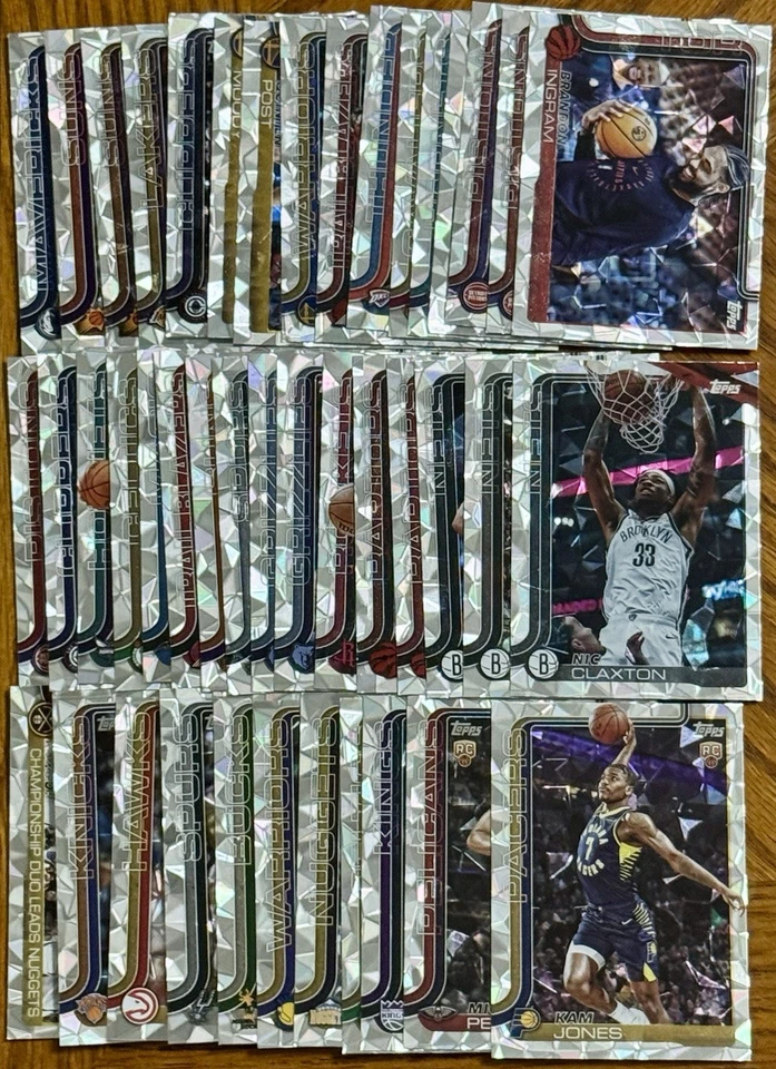 (44)2025-26 Topps 篮球钻石平行套装 Anthony Russell Abdul-Jabbar — 第 1/1 张图片