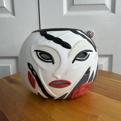 PartyLite Enchanted Empress Face Candleholder Tealight - Photo 1/4