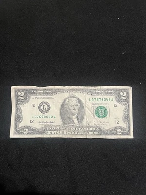 2003 2 Dollar Bill A Series - Image 1 of 3