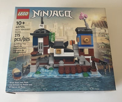 LEGO 40704 MICRO NINJAGO DOCKS SET MISB SEALED - Image 1 of 2