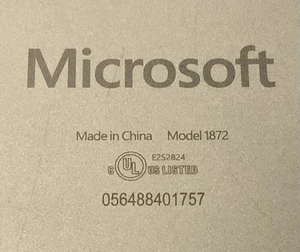 Microsoft Surface Laptop 3 15” 1872 10th Gen i5/i7 8/16g 256/512g (Parts Only) - Photo 1/10
