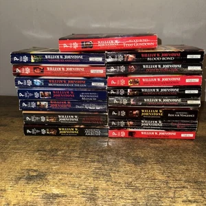 William W. Johnstone complete set w/all 16 books from the Blood Bond Series - Picture 1 of 2